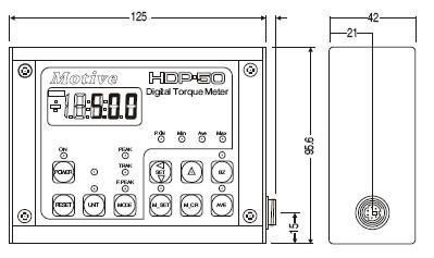 HDP系列數(shù)字扭力測試儀外觀尺寸